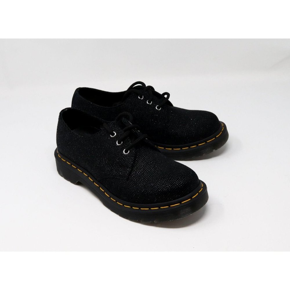 NEW Dr Doc Martens lace-up Air Wair black shoes (A